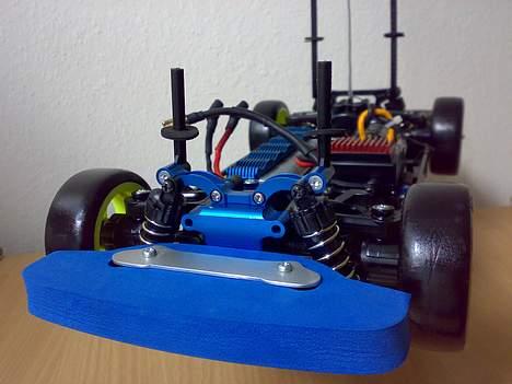 Bil TAMIYA TT-01 (SOLGT!!!) - TAMIYA TT-01 Monteret med HPI Stage D-Drift Kit og diverse Alu upgrades billede 8