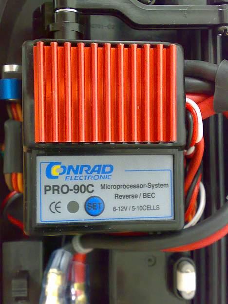 Bil TAMIYA TT-01 (SOLGT!!!) - "NO LIMIT" 90A Esc fra Conrad, der tager helt op til 10celler (12volt)  billede 16