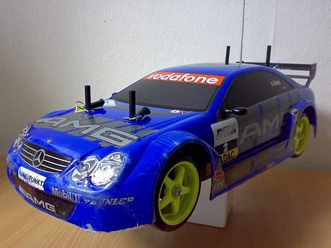 Bil TAMIYA TT-01 (SOLGT!!!) - Chassiet monteret med min gamle Mercer "trænings" karosse billede 20