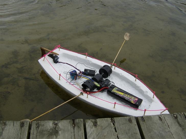 Båd ".·´¯`·.·Robåd·.·´¯`·." - Åreblade er egetræ billede 7