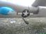 Fly Messerschmitt  - Der er sat blylod på. Den er havde et problem med vægtfordelingen.
