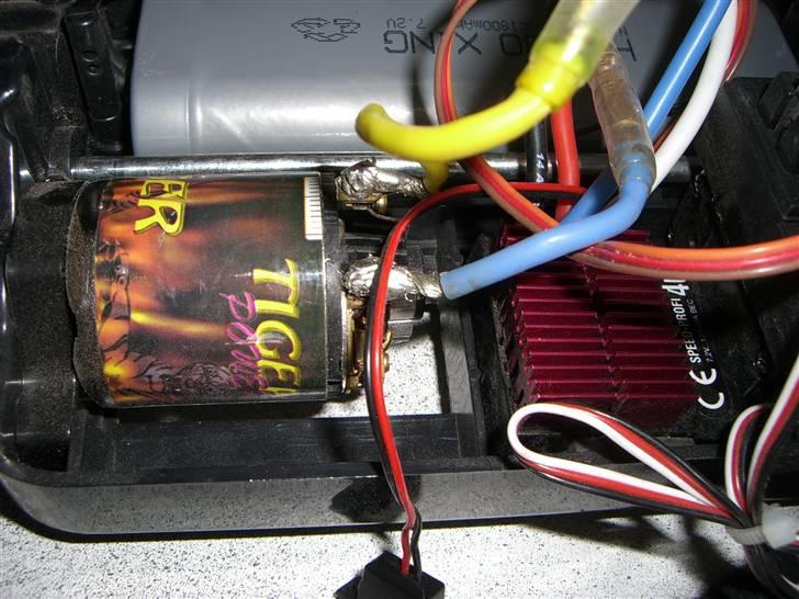 Bil HBX GTR ( BYTTET ) - Min nye motor og fartregulator :) billede 6