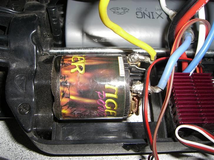 Bil HBX GTR ( BYTTET ) - Purple tiger 2*16 turns fra GM Racing :) Min motor :) billede 8