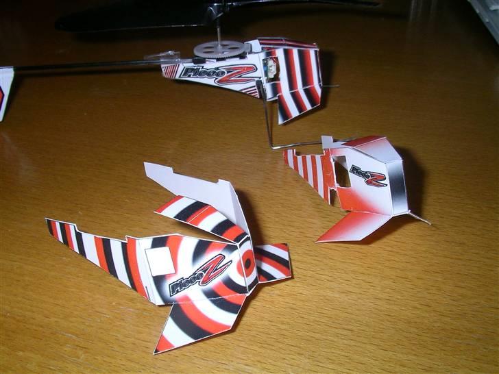 Helikopter Picooz - lidt flere af mine custom skins :) det er en nem måde at ændre farven på picooz. billede 16