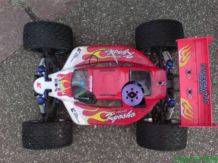 Buggy Kyosho Inferno MP7.5 SP2 billede 10