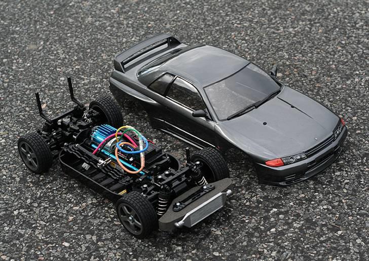 Bil Nissan Skyline R32 GT-R Tamiya TT-01 billede 11