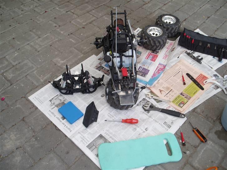 Bil FG Monster Truck (SOLGT) billede 11