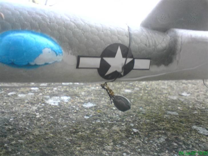 Fly Messerschmitt  - Der er sat blylod på. Den er havde et problem med vægtfordelingen. billede 13