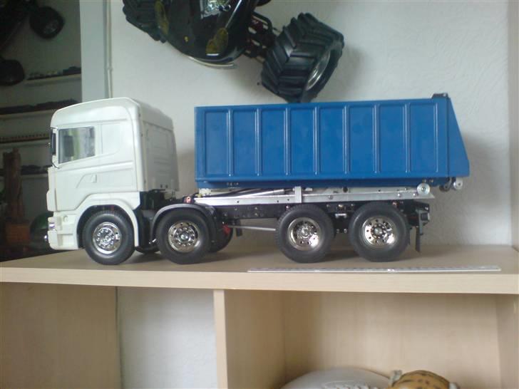 Lastbiler Tamiya Scania R620 SOLGT billede 2