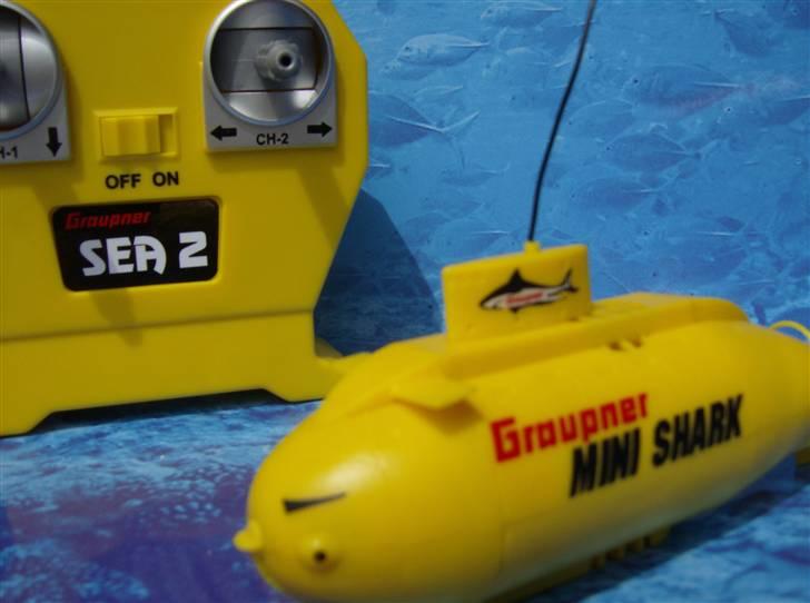 Båd U Båd Graupner mini shark billede 10