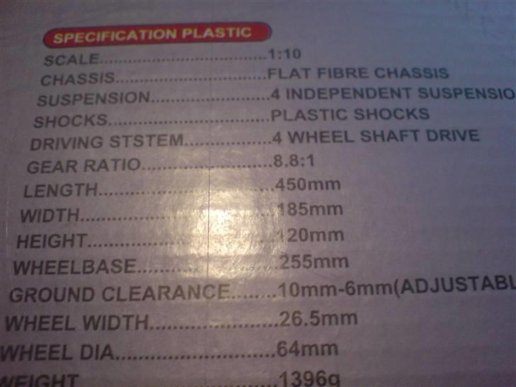 Bil HBX GTR TOURING #DØD# billede 10