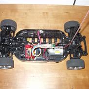 Bil Tamiya TT-01 mercedes 4wd