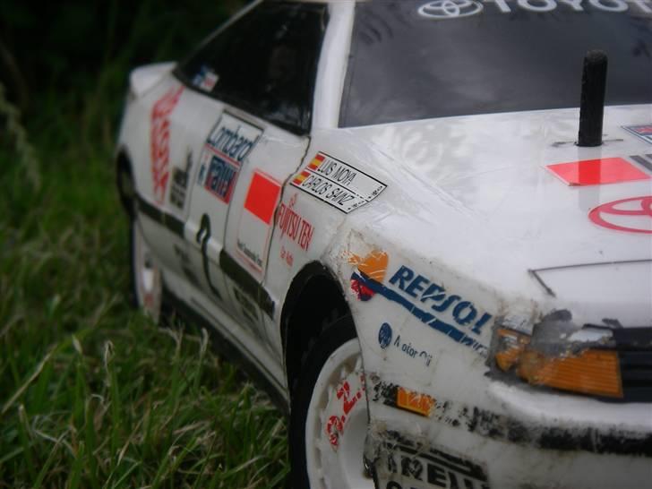 Bil Tamiya Celica TA-01 - Karossen bærer ikke alderen lige så godt som chassiset. billede 7