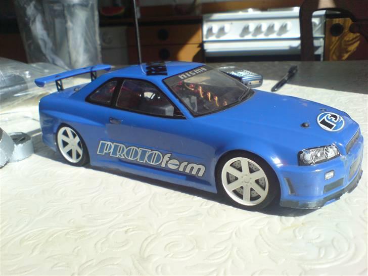 Bil HPI rs4 Micro SOLGT - Lille Fed Bil billede 1