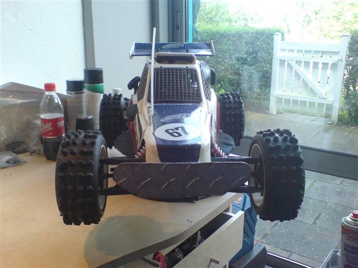 Off-Roader FG Marder SOLGT - Alu kofanger for billede 2