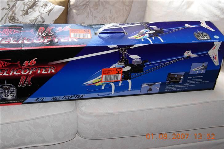 Helikopter Walkera 36 3D (solgt) billede 9