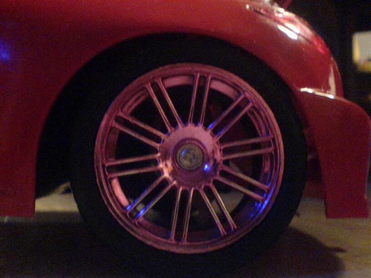 Bil peugeot 206 wrc - de fede lilla fegjle billede 2