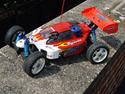 Buggy inferno 7.5 solgt