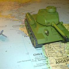 Militær Rusisk t-34/85 m. tank