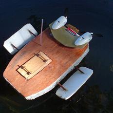Båd Hjemmelavet