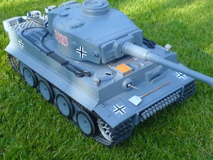Militær Tiger Tank solgt... billede 4