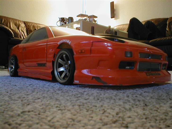 Bil Nissan 200sx s13 - nu med spoiler :)  billede 8