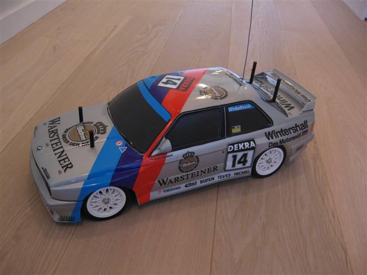 Bil tamiyaTT-01 bmw m3 karos - et rent helvede med de klistermærker billede 2