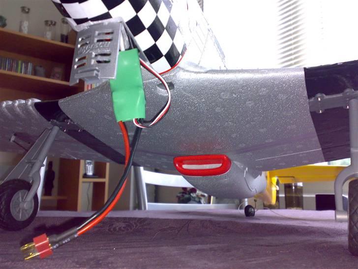 Fly Mustang p51D   art-tech billede 2