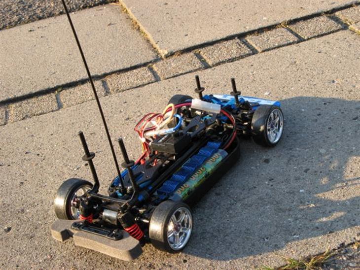 Bil Tamiya TT-01 Drift Spec - undervogn billede 1