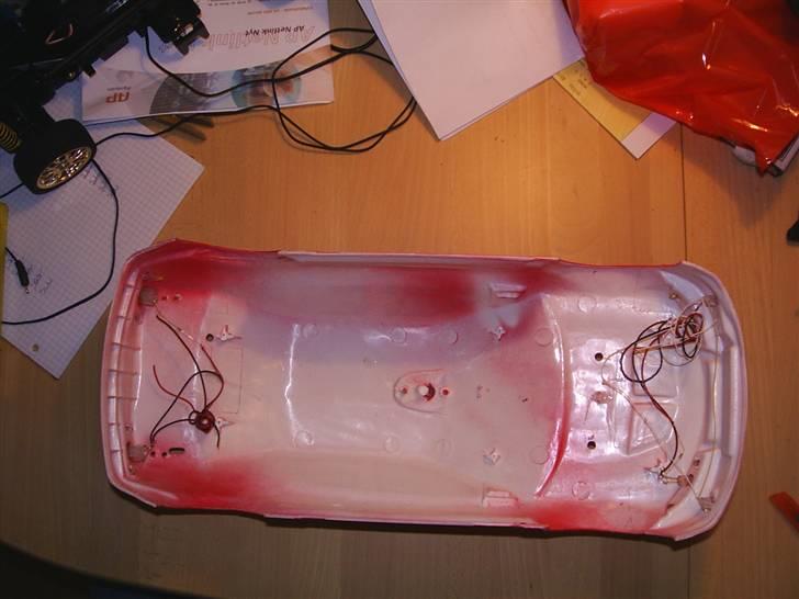 Bil HBX Evo ***TIL SALG*** - Her kan man se ledningerne til lysne som gerne skulle ende med og blive tilsluttet billede 10