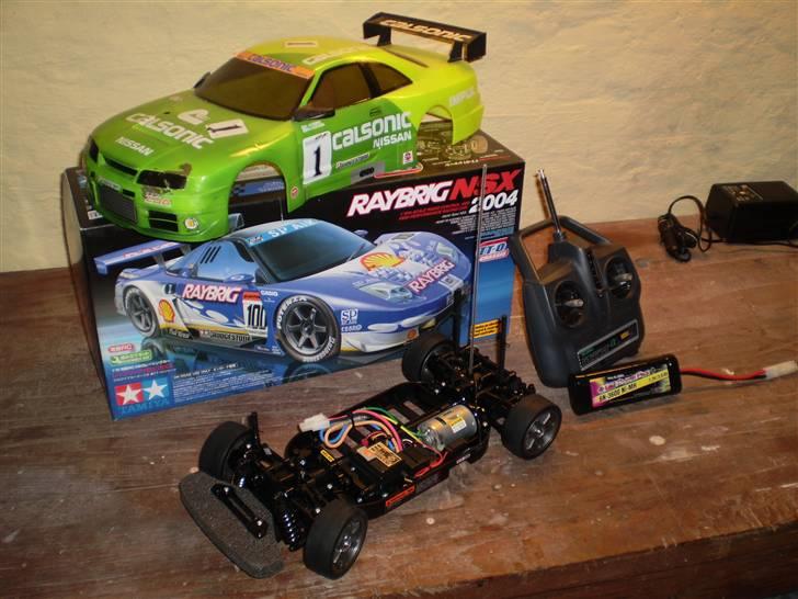 Bil Tamiya TT-01 - Bilen & alt udstyr billede 1