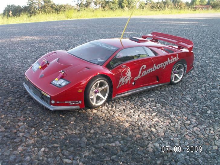 Bil HPI Super RS4 Diablo GT - HPI Super Nitro RS4 Lamborghini Diablo GT. billede 1