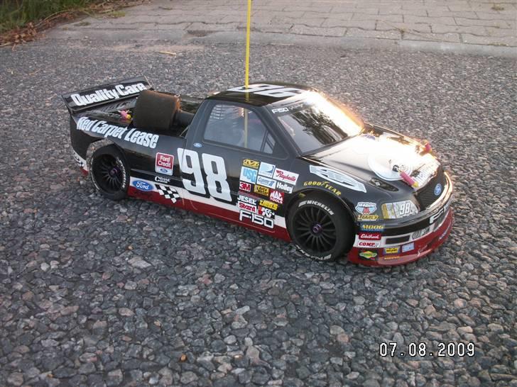 Bil HPI Super RS4 Ford F-150 - HPI Super Nitro RS4 Ford F-150 Nascar Truck 98. billede 6