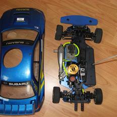 Bil subaru 1/10 (Solgt!)