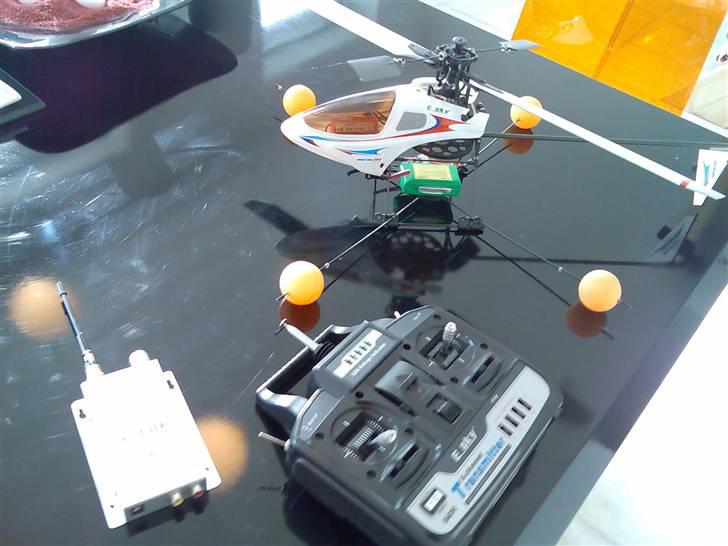 Helikopter E Sky HoneyBee CP2 3D - Heli, fjernbetjening og modtageren til kameraet billede 2