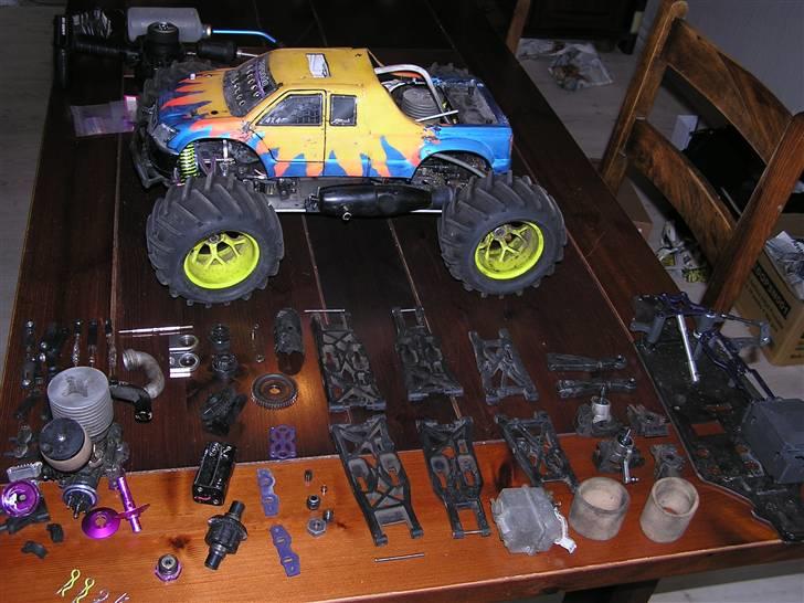 Off-Roader monster nitro bower klon billede 6