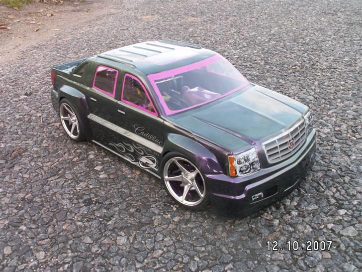 Bil HPI RS4 3 Cadillac Alu - HPI RS4 3 Custom Komplet Alu - Ridez Cadillac Escalade Ext Custom Malet fra USA  billede 6