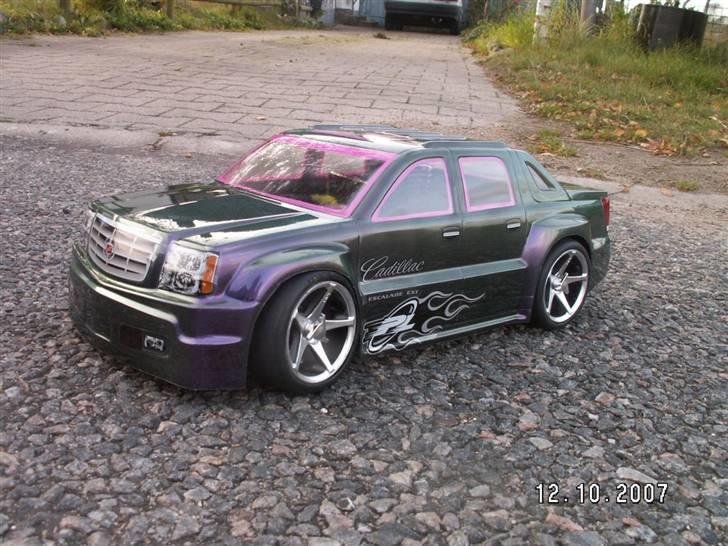 Bil HPI RS4 3 Cadillac Alu - HPI RS4 3 Custom Komplet Alu - Ridez Cadillac Escalade Ext Custom Malet fra USA  billede 10