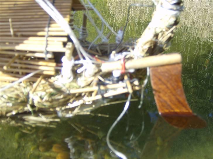 Båd KONTIKI,,,"Tigris" Brændt billede 10