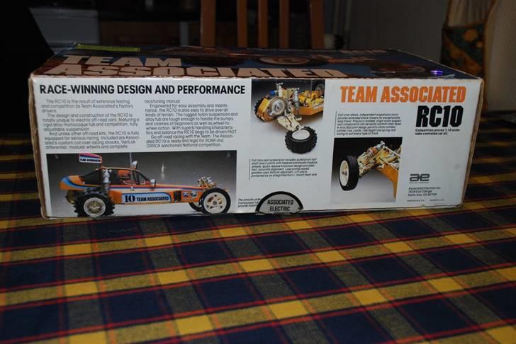 Buggy AE Rc10 "Gold Tub" - Den orginale kasse i fin stand billede 7