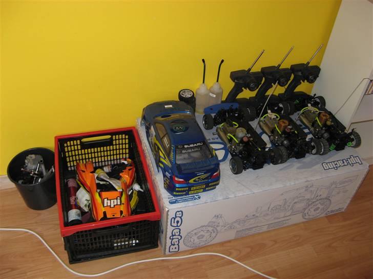 Bil subaru 1/10 (Solgt!) billede 4