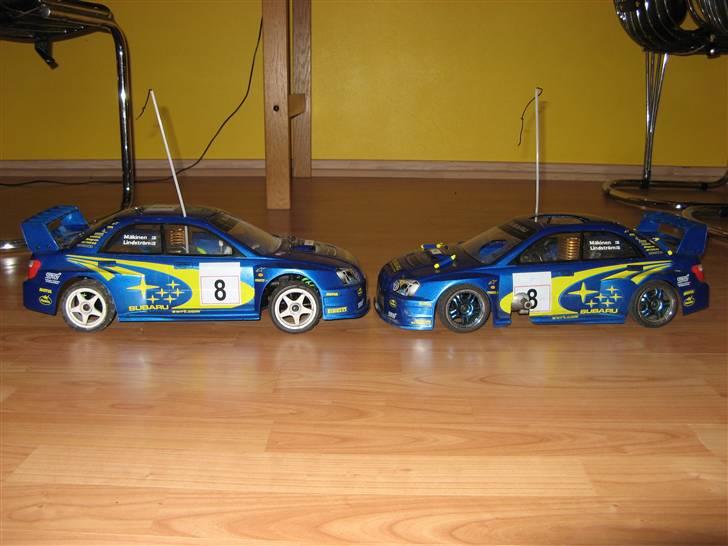 Bil subaru 1/10 (Solgt!) billede 7