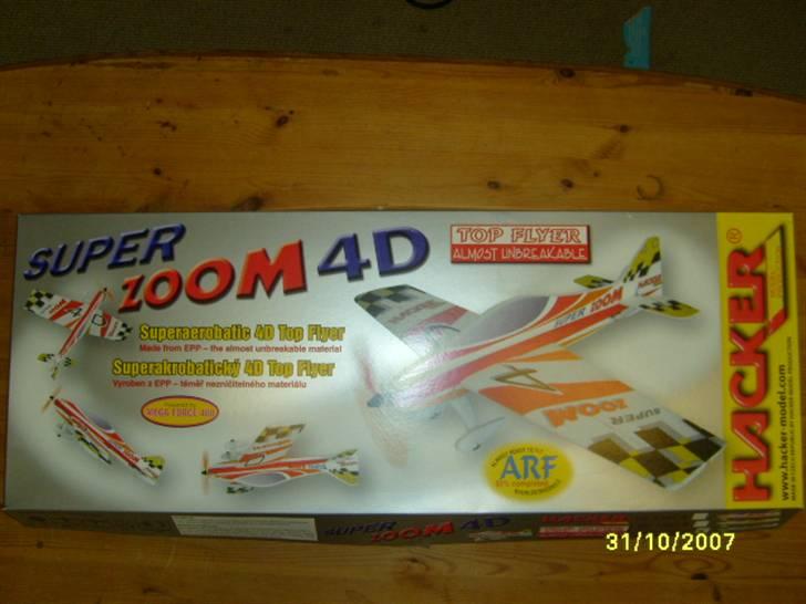Fly Super Zoom - Klar til at åbne box´en ca 10 timer efter du kan flyve billede 11