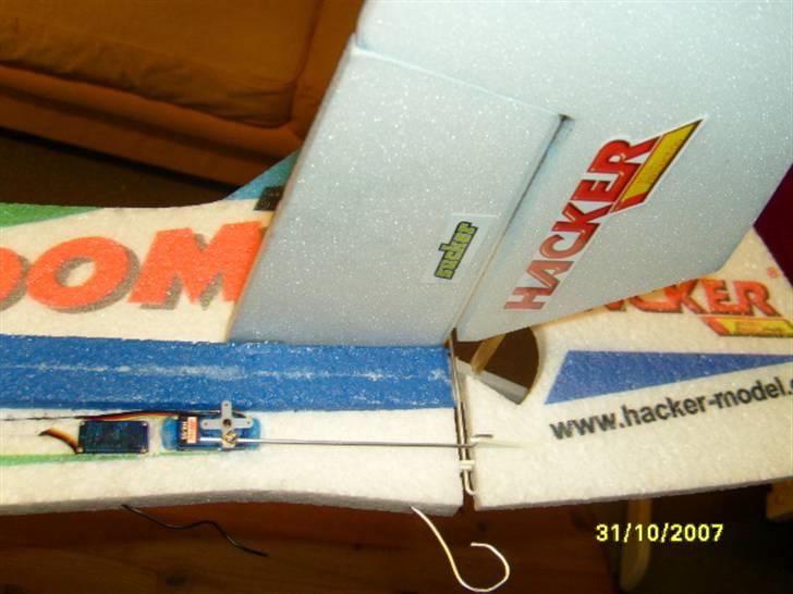 Fly Super Zoom - Servo og ror billede 14