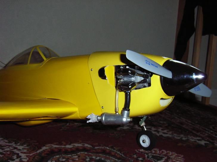 Fly P51 Mustang *DØD* - Saito FA56 - lækker kværn billede 2