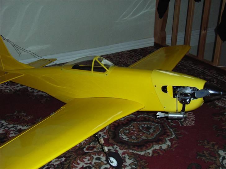 Fly P51 Mustang *DØD* billede 3