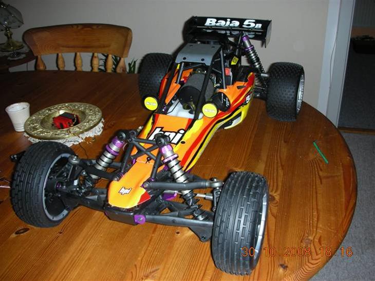 Buggy HPI Baja 5B "Byttet" - Lige smidt på bordet, ud af kassen... billede 1