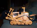 Lastbiler Bulldozer