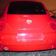 Bil rød VW bobbel