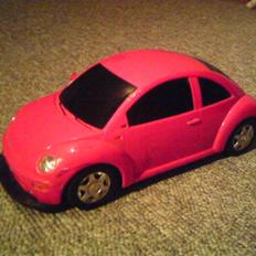 Bil rød VW bobbel